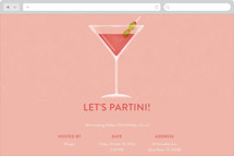 Partini Online Birthday Invitations