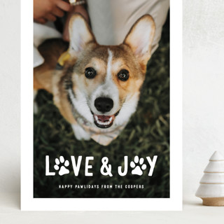 Puppy Love and Joy Grand Holiday Cards
