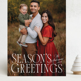 season's serif Grand Holiday Cards