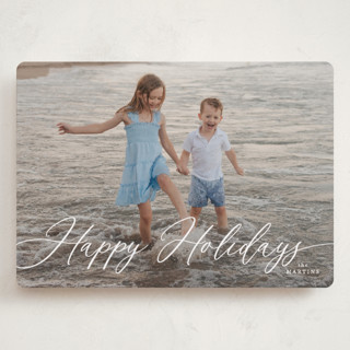Scripted Merry Christmas Grand Holiday Cards