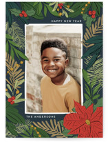 Poinsettia and Pen by Annie Montgomery