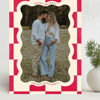 Christmas Check Grand Holiday Cards