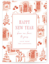 holiday home toile by Rebecca Durflinger