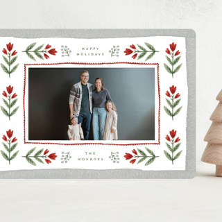 Folk Border Grand Holiday Cards