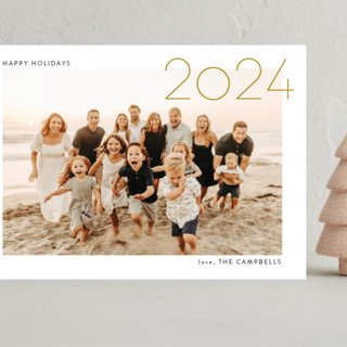 golden 2024 Grand Holiday Cards