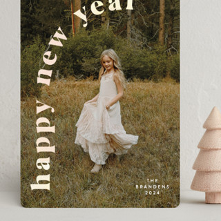 Bold Type Grand Holiday Cards