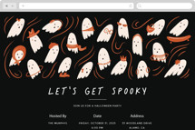 so spooky Online Holiday Party Invitations