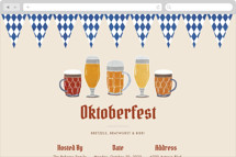 Biere Online Holiday Party Invitations