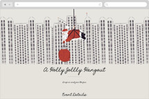 There's always a way Online Holiday Party Invitations