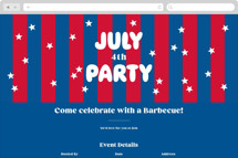 Party in the USA Online Holiday Party Invitations
