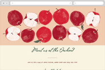 At the Orchard Online Holiday Party Invitations