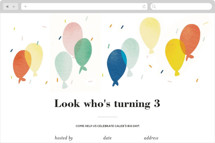 Online Kids Birthday Invitations