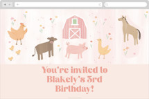 Online Kids Birthday Invitations
