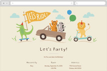 Online Kids Birthday Invitations