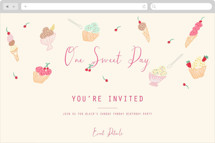 One Sweet Day Online Kids Birthday Invitations