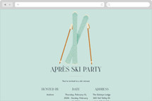 Après Ski Online Party Invitations