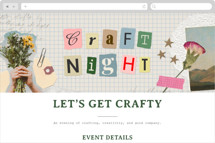 Bits and Pieces Online Party Invitations