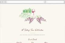 Estate of Mind Online Party Invitations