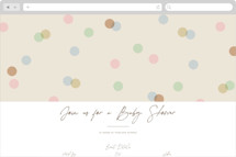 Polka Pop Online Party Invitations