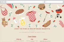 Baby-Q Online Party Invitations