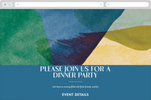 Azul Online Party Invitations