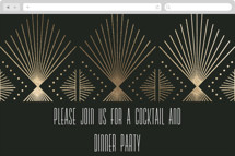Deco pattern Online Party Invitations