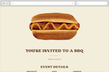 BBQ Online Party Invitations