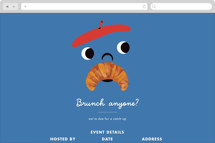 Brunch Anyone Online Party Invitations