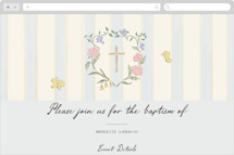 teacup Online Religious Milestone Invitations