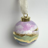 Nature Heals - Ceramic Painted Christmas Ornament Ornaments