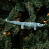 Painted Wood Alligator Christmas Ornament Ornaments