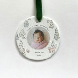 Personalized Baby Ornament - Woodland Ornaments