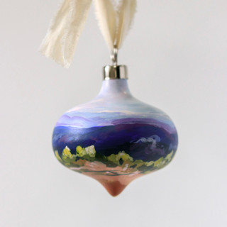 Clear Day | 3” Ornament | Ceramic Ornaments