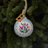 Teal and Magenta Customized Ornament Ornaments