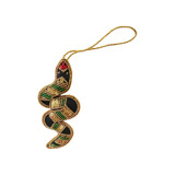 Snake Embellished Christmas Ornament Ornaments