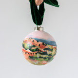 Morning Walk | 3” Ornament | Ceramic Ornaments