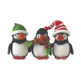 Puffin Ornaments, set of 3 Ornaments