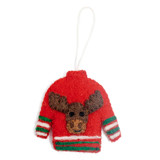 Cozy Winter Ornaments-Red Sweater Ornaments