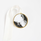 Custom Round Ornament Gold Ornaments
