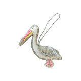 Pelican Embellished Christmas Ornament Ornaments