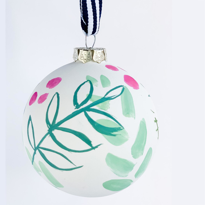 Hand painted christmas ornaments patterns