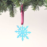 Iridescent Snowflake Ornament Ornaments