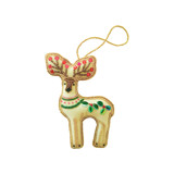 Reindeer Embellished Christmas Ornament Ornaments