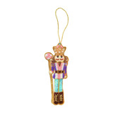 Candy Nutcracker Beaded Ornament