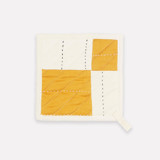 Patchwork Pot Holder - Mustard Oven Mitts and Pottholders