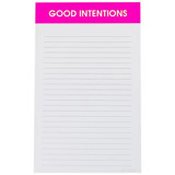 Good Intentions - Lined Notepad Notepad