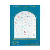 Zodiac Scorpio Nail Stickers - Set of 1 Sheet, 100 Nail Stickers