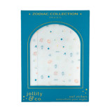 Zodiac Pisces Nail Stickers - Set of 1 Sheet, 100 Nail Stickers