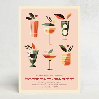 Mid Mod Party Party Invitations