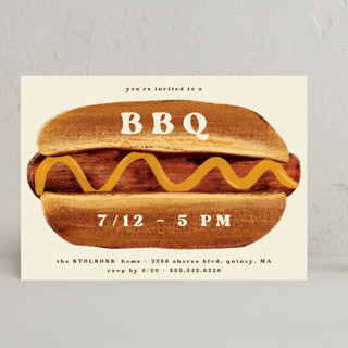 BBQ Party Invitations